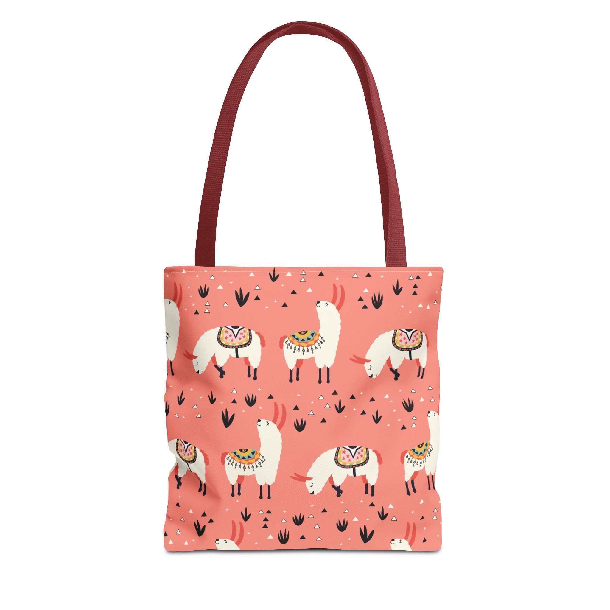 Fun Llama Tote Bag, Cute Llama Reusable Bag, Perfect for Shopping, Beach, Travel, Gifts for Animal Lovers