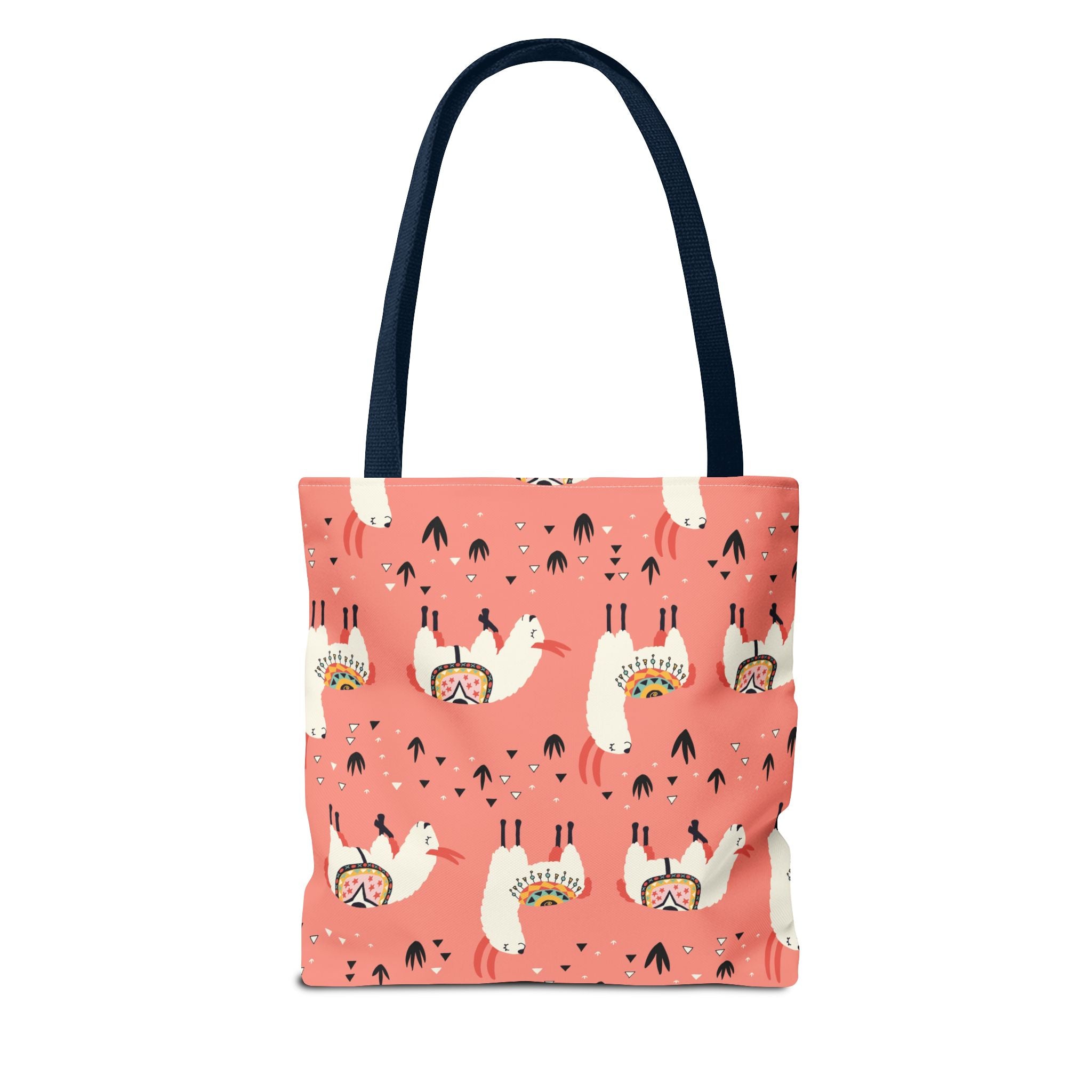 Fun Llama Tote Bag, Cute Llama Reusable Bag, Perfect for Shopping, Beach, Travel, Gifts for Animal Lovers