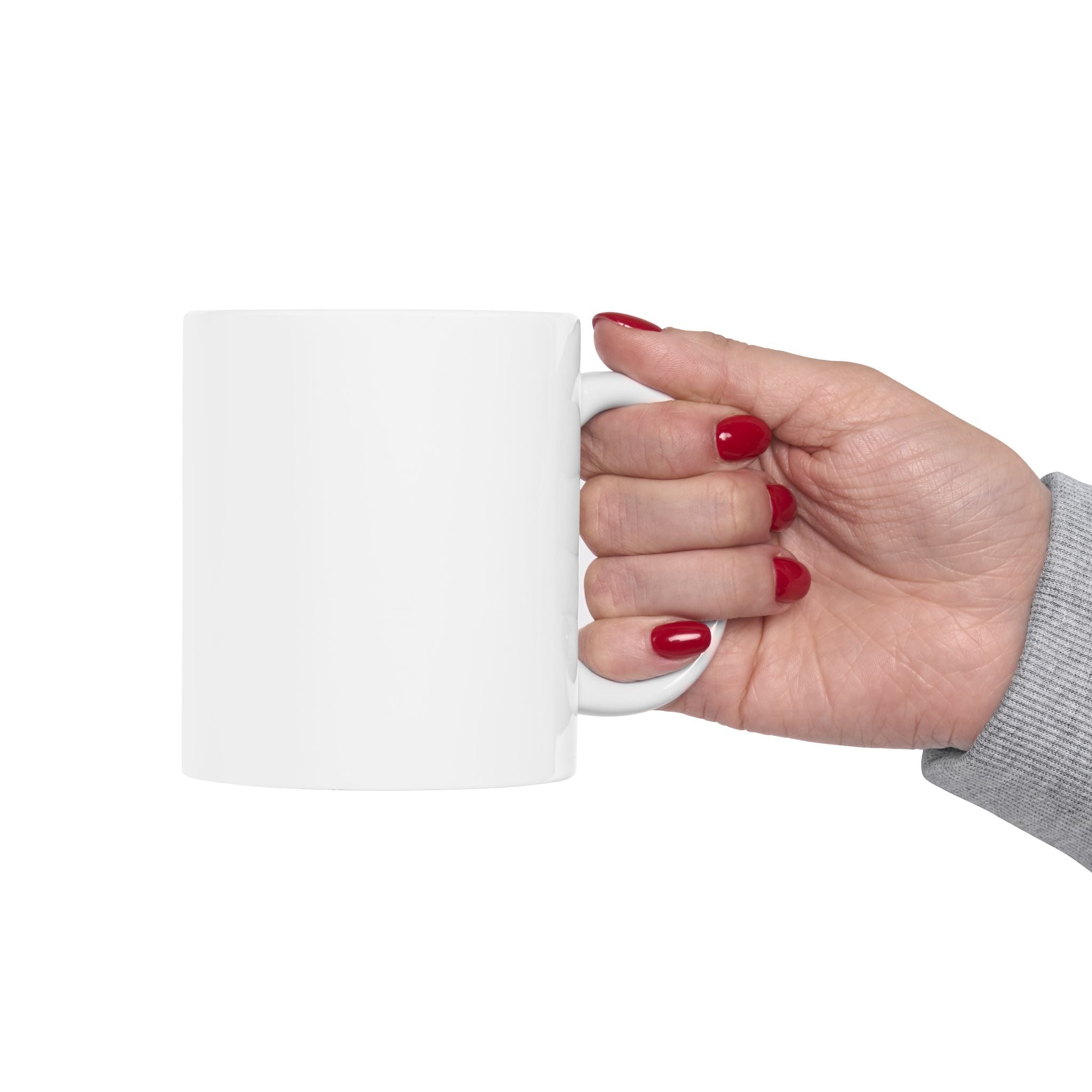 Funny Ceramic Mug - "HI. I DON'T CARE." - Perfect Gift for Coffee Lovers