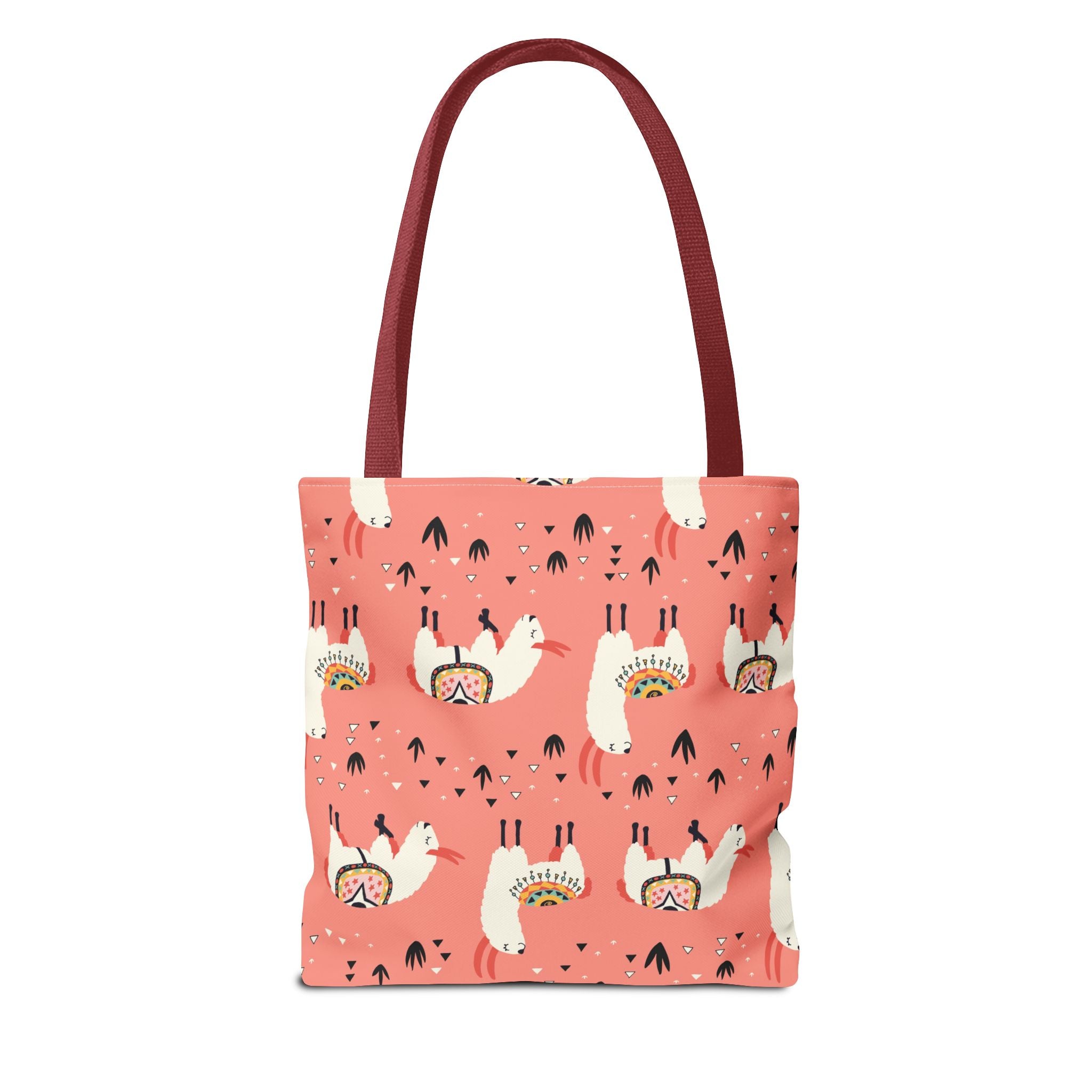 Fun Llama Tote Bag, Cute Llama Reusable Bag, Perfect for Shopping, Beach, Travel, Gifts for Animal Lovers