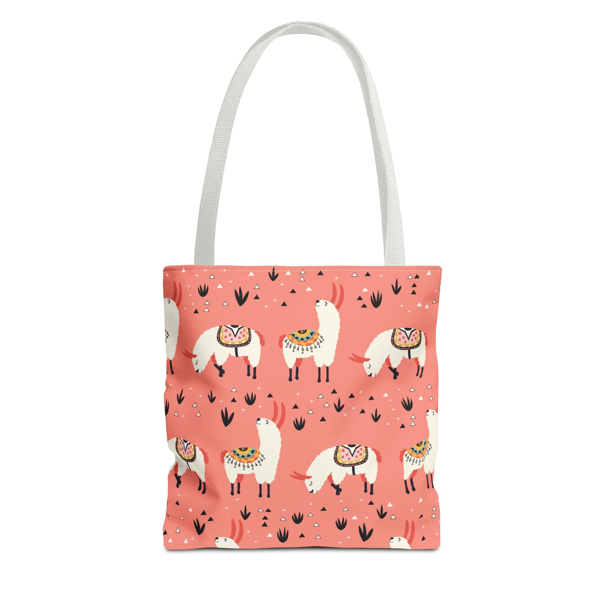 Fun Llama Tote Bag, Cute Llama Reusable Bag, Perfect for Shopping, Beach, Travel, Gifts for Animal Lovers